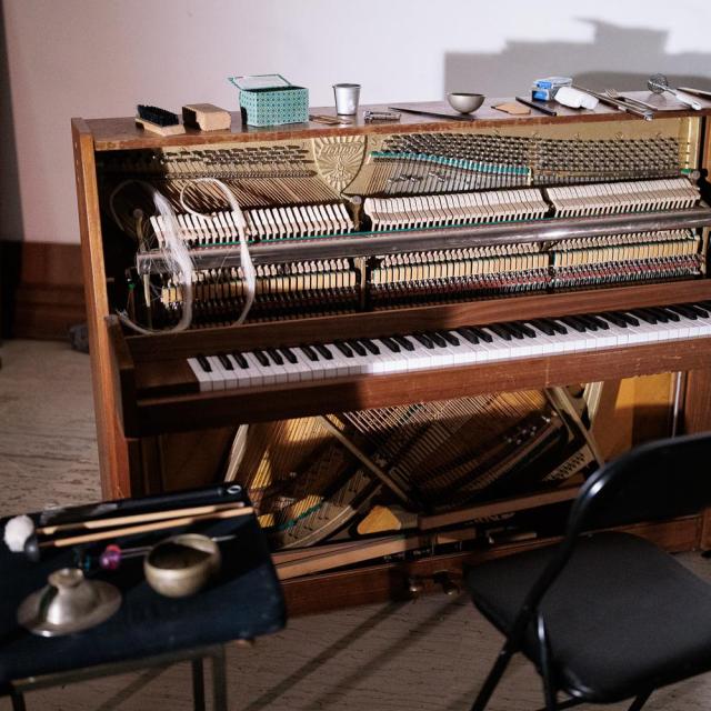 Prepared Upright Piano